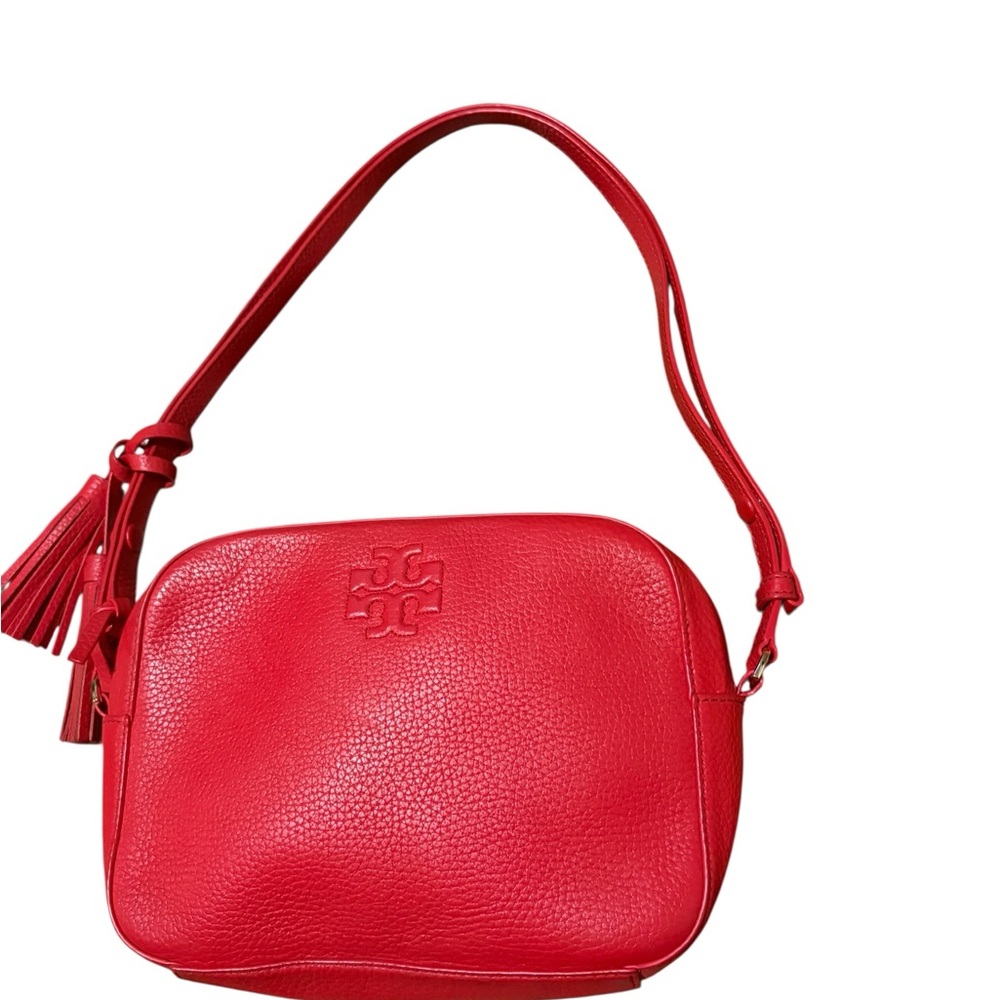 Tory Burch Thea Shoulder & Crossbody  Bag Red